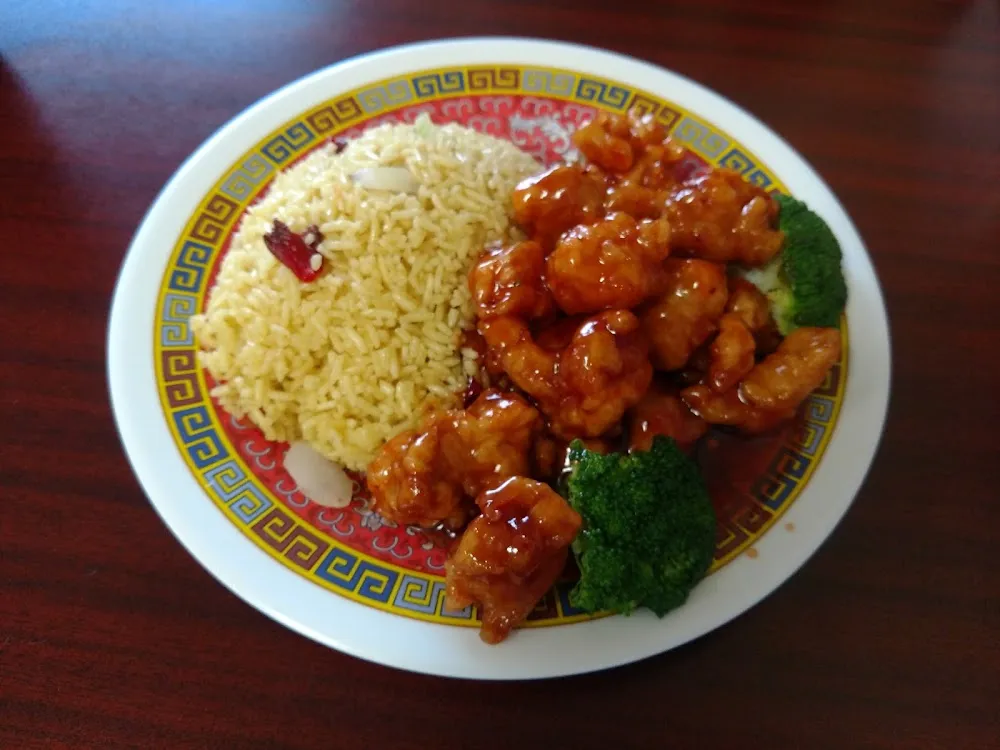 General TSO's Chicken Lunch